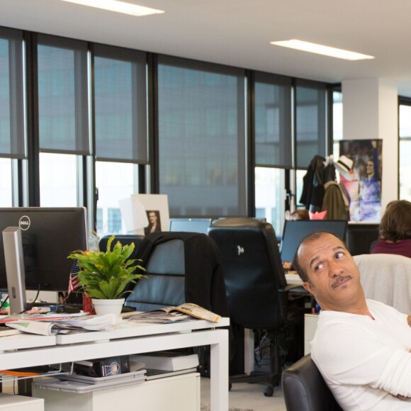 Exclusif - Rendez-vous avec Pascal Légitimus dans les locaux de Webedia à Levallois-Perret, le 3 octobre 2016.