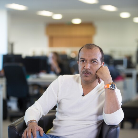 Exclusif - Rendez-vous avec Pascal Légitimus dans les locaux de Webedia à Levallois-Perret, le 3 octobre 2016.