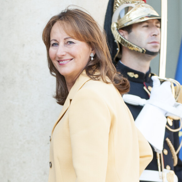 Ségolène Royal - Arrivées des ambassadeurs pour le discours du président François Hollande au Palais de l'Elysée à Paris le 30 Août, 2016.