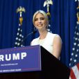 Ivanka Trump introduces her father, real estate mogul and TV personality Donald Trump as he announces his candidacy for the Republican party nomination for President of the United States during a press conference at the Trump Tower on Fifth Avenue in New York City, NY, USA, on June 16, 2015. Photo by Anthony Behar/ddp USA/ABACAPRESS.COM Please Use Credit from Credit Field16/06/2015 - New York City