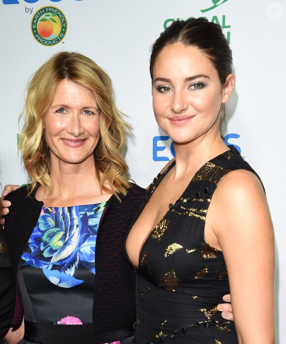 Laura Dern et Shailene Woodley à l'évènement Global Green Environmental Awards Honorees organisé à Los Angeles le 29 septembre 2016.