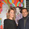 Zinedine Soualem et sa compagne Caroline Faindt - Exposition "Gainsbourg Intime" à l'occasion de la sortie en avant-première du livre "Gainsbourg" à la galerie du Lucernaire à Paris le 10 octobre 2016. © Veeren/Bestimage