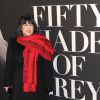 E.L. James - Projection du film "50 nuances de Grey" à New York. Le 6 février 2015