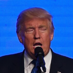 Meeting de Donald Trump au James L. Knight Center à Miami le 16 septembre 2016.