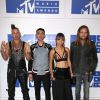 Cole Whittle, Joe Jonas, JinJoo Lee, Jack Lawless à la soirée des MTV Video Music Awards 2016 à Madison Square Garden à New York, le 28 août 2016.