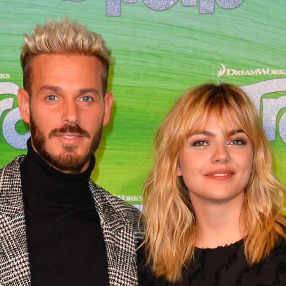 M. Pokora et Louane Emera à l'avant-première du film "Les Trolls" au cinéma Le Grand Rex à Paris, le 12 octobre 2016. © Guirec-Guignebourg/Bestimage