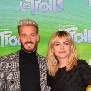 M. Pokora et Louane Emera à l'avant-première du film "Les Trolls" au cinéma Le Grand Rex à Paris, le 12 octobre 2016. © Guirec-Guignebourg/Bestimage