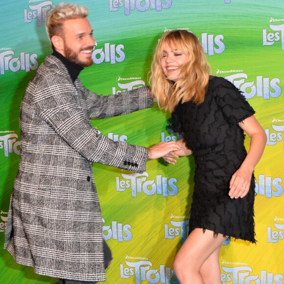 M. Pokora et Louane Emera à l'avant-première du film "Les Trolls" au cinéma Le Grand Rex à Paris, le 12 octobre 2016. © Guirec-Guignebourg/Bestimage