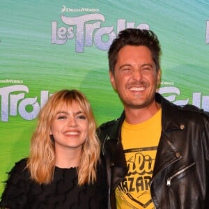 Louane Emera et Vincent Cerutti à l'avant-première du film "Les Trolls" au cinéma Le Grand Rex à Paris, le 12 octobre 2016. © Guirec-Guignebourg/Bestimage