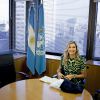 La reine Maxima des Pays-Bas participe à une réunion sur le développement à Buenos Aires le 11 octobre 2016. Elle est l'avocate spéciale auprès du secrétaire général des Nations Unies Ban Ki-moon pour la finance inclusive. 11/10/2016 - Buenos Aires