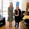 La reine Maxima des Pays-Bas a rencontré la ministre des affaires étrangères d'Argentine Susanna Malcorra à Buenos Aires, le 11 octobre 2016 lors de son déplacement officiel en Argentine, son pays d'origine, en tant que représentante spéciale du secrétaire général des Nations unies pour la finance inclusive pour le développement.11/10/2016 - Buenos Aires