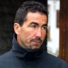 Luc Alphand aux obsèques de Régine Cavagnoud à la Clusaz le 5 novembre 2001.