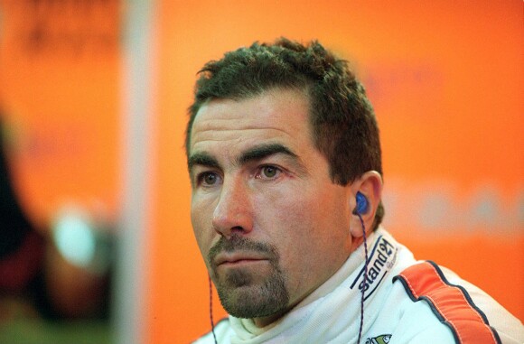 Luc Alphand aux 24 heures du Mans le 17 juin 2001.