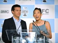 PHOTOS : Sandra Oh, de Grey's Anatomy, une maîtresse de cérémonie... morte de rire !