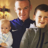 L'adorable famille Rooney.
