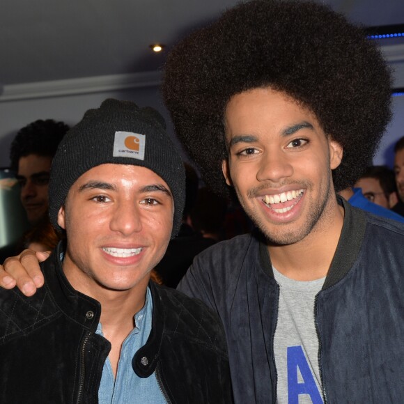Samy Seghir et Gwendal Marimoutou lors de la soirée Experience PlayStation VR à Paris, France, le 13 octobre 2016. © CVS/Veeren/Bestimage13/10/2016 - Paris