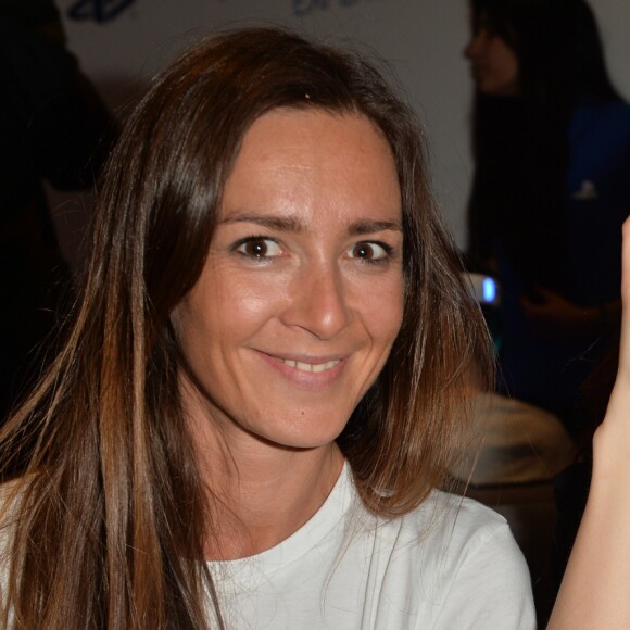 Emmanuelle Boidron et Anaïs Delva lors de la soirée Experience PlayStation VR à Paris, France, le 13 octobre 2016.