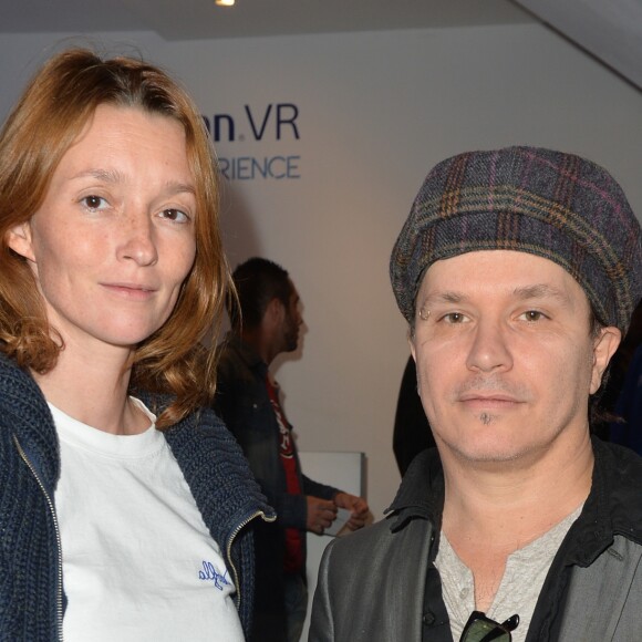 Audrey Marnay et Olivier Dahan lors de la soirée Experience PlayStation VR à Paris, France, le 13 octobre 2016.