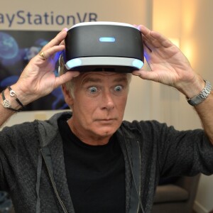 Exclusif - Franck Dubosc lors de la soirée Experience PlayStation VR à Paris, France, le 13 octobre 2016. 