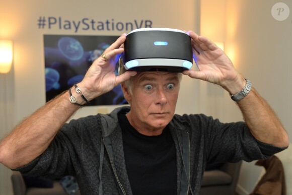 Exclusif - Franck Dubosc lors de la soirée Experience PlayStation VR à Paris, France, le 13 octobre 2016. 