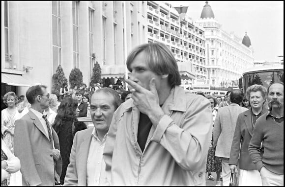 Jean Carmet et Gérard Depardieu au Festival de Cannes 1980
