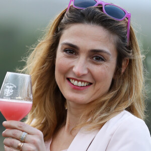 Julie Gayet lors de la soirée caritative à l'occasion du mois Octobre Rose, le 14 octobre 2016, au Château Roubine à Lorgues