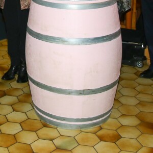 Julie Gayet et Valérie Rousselle lors de la soirée caritative à l'occasion du mois Octobre Rose, le 14 octobre 2016, au Château Roubine à Lorgues