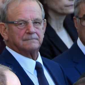 Le prince Albert II de Monaco et François Hollande - François Hollande lors de l'hommage National aux victimes de l'attentat de Nice le 15 octobre 2016. © Bruno Bebert / Bestimage