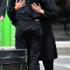 Dianna Agron et son fiancé Winston Marshall se promènent en amoureux dans le quartier de Manhattan à New York, le 29 avril 2016.