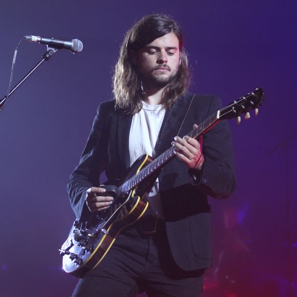 Winston Marshall - Le groupe Mumford and Sons en concert au Zénith de Paris le 23 mai 2016. © Lise Tuillier / Bestimag