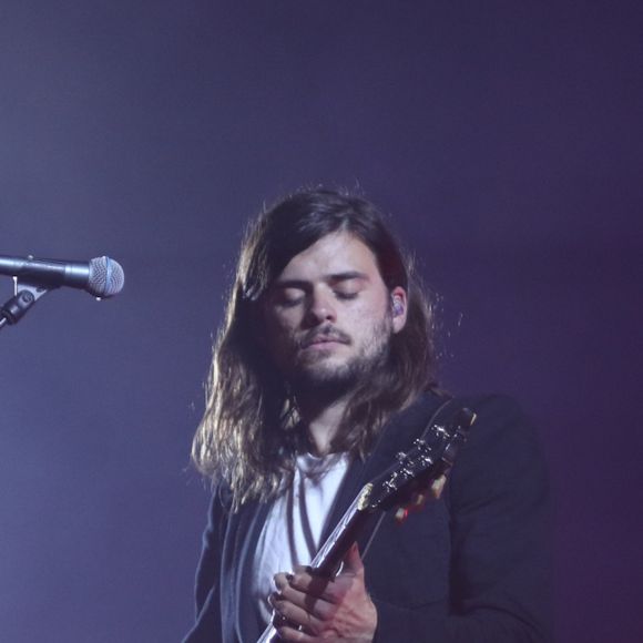 Winston Marshall - Le groupe Mumford and Sons en concert au Zénith de Paris le 23 mai 2016. © Lise Tuillier / Bestimag