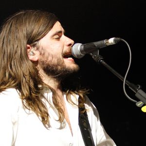 Exclusif - Winston Marshall - Mumford and Sons en concert à l'Olympia à Paris, le 7 juillet 2015.