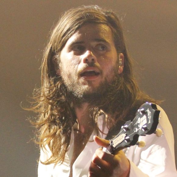 Exclusif - Winston Marshall - Mumford and Sons en concert à l'Olympia à Paris, le 7 juillet 2015.