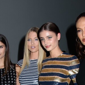 Sara Sampaio, Martha Hunt, Taylor E Hill, Joan Smalls à la soirée Golden Heart Awards à New York, le 17 octobre 2016 © CPA/Bestimage