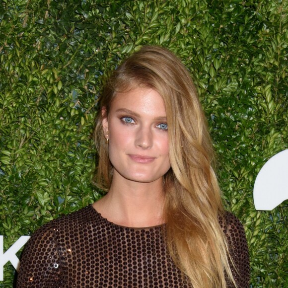 Constance Jablonski à la soirée Golden Heart Awards à New York, le 17 octobre 2016 © CPA/Bestimage