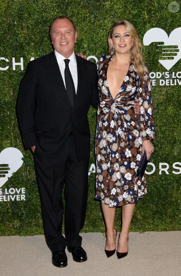 Kate Hudson et Michael Kors à la soirée Golden Heart Awards à New York, le 17 octobre 2016 © CPA/Bestimage