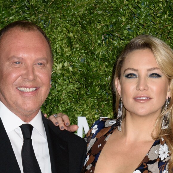 Kate Hudson et Michael Kors à la soirée Golden Heart Awards à New York, le 17 octobre 2016 © CPA/Bestimage