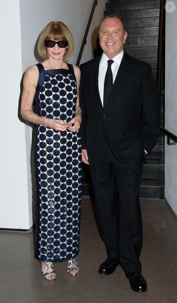 Anna Wintour et Michael Kors à la soirée Golden Heart Awards à New York, le 17 octobre 2016 © CPA/Bestimage