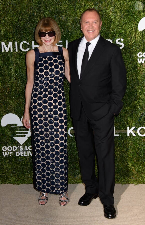 Anna Wintour et Michael Kors à la soirée Golden Heart Awards à New York, le 17 octobre 2016 © CPA/Bestimage