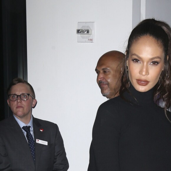 Joan Smalls à la soirée Golden Heart Awards à New York, le 17 octobre 2016