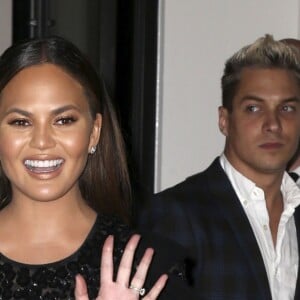 Chrissy Teigen à la soirée Golden Heart Awards à New York, le 17 octobre 2016