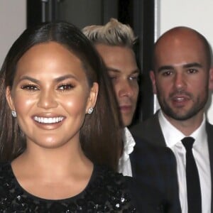 Chrissy Teigen à la soirée Golden Heart Awards à New York, le 17 octobre 2016