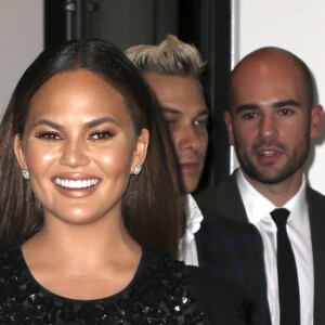 Chrissy Teigen à la soirée Golden Heart Awards à New York, le 17 octobre 2016