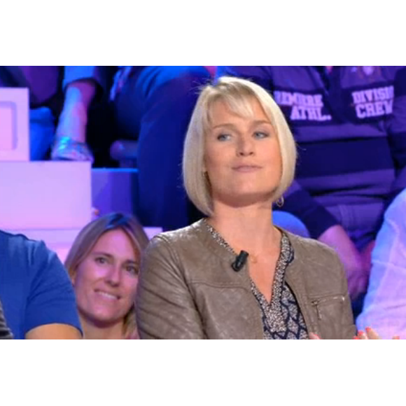 Nagui face à une organisatrice de mariages dans "Tout le monde veut prendre sa place", le 18 octobre 2016 sur France 2.