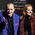 Pierre Etaix et sa femme Odile - 3ème édition du festival international du film restauré "Toute la mémoire du monde" à la Cinémathèque française à Paris, avec pour invité d'honneur Francis Ford Coppola, le 28 janvier 2015.