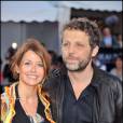 Stéphane Guillon et Muriel Cousin - Projection du film "Mama Mia" au 34e festival du film américain de Deauville en 2008.