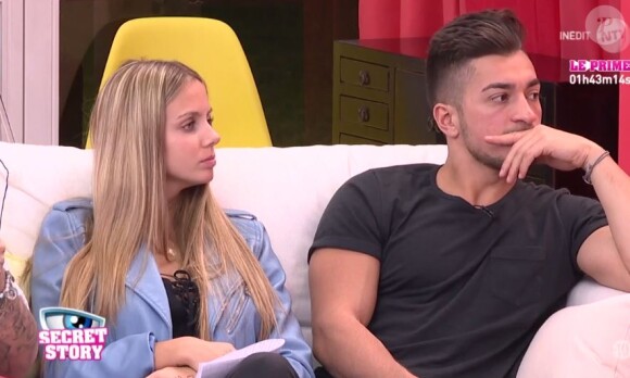 Anaïs et Darko - "Secret Story 10" sur NT1, le 20 octobre 2016.