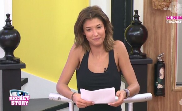 Mélanie - "Secret Story 10" sur NT1, le 20 octobre 2016.