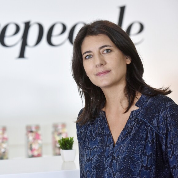 Exclusif - Estelle Denis dans les locaux de Webedia pour Purepeople à Levallois-Perret. Le 19 octobre 2016 © Giancarlo Gorassini / Bestimage