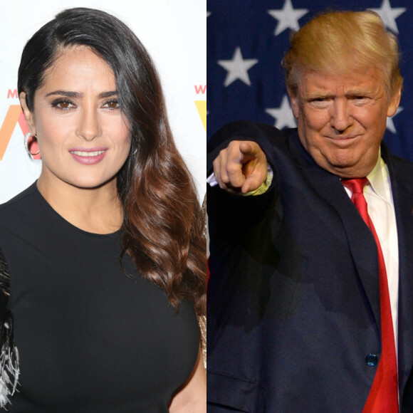 Salma Hayek balance un dossier ridicule sur Donald Trump